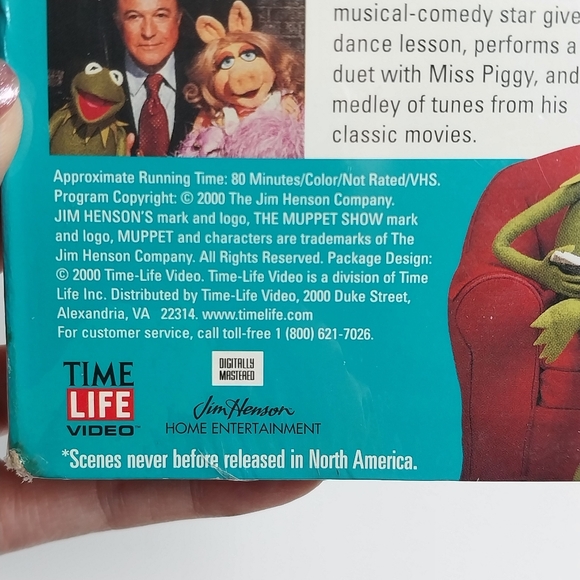 2000 Best of The Muppet Show Time Life Video VHS Tape Movie New Elton John - Picture 4 of 4